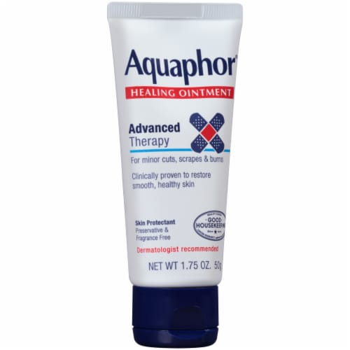 Aquaphor First Aid Healing Ointment Perspective: left