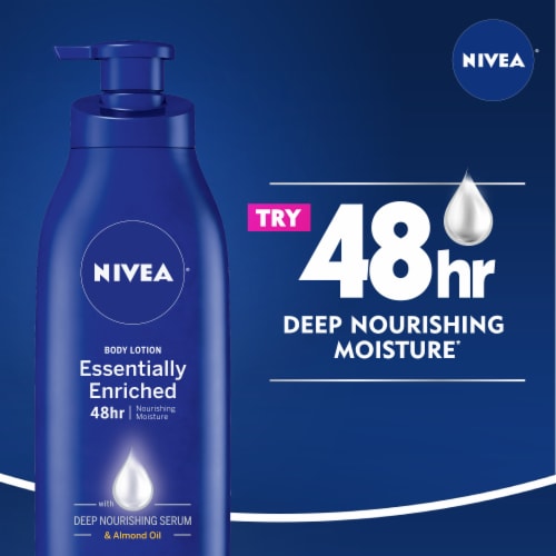 NIVEA Essentially Enriched Body Lotion Perspective: left