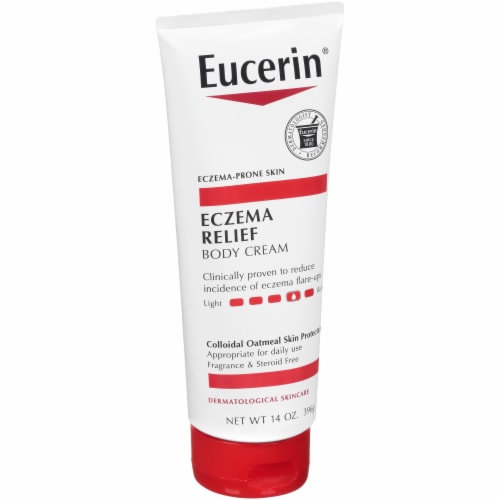 Eucerin Eczema Relief Body Cream Perspective: left