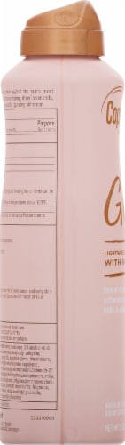 Coppertone Glow with Shimmer Lightweight Sunscreen Spray SPF 30 Perspective: left