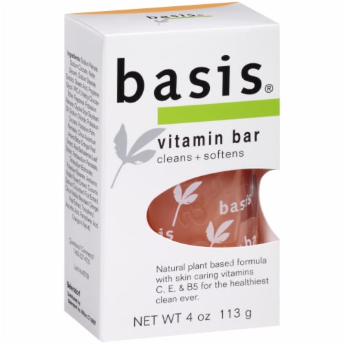 Basis Vitamin Bar Soap Perspective: left