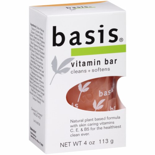 Basis Vitamin Bar Soap Perspective: left
