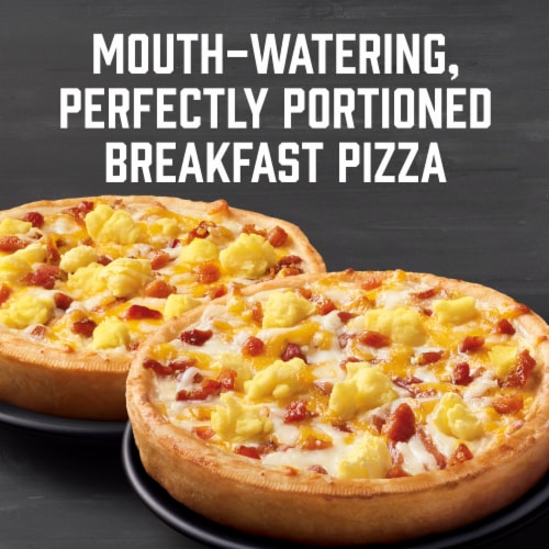 Red Baron Breakfast Scrambles Bacon, Egg & Cheese Frozen Pizza Perspective: left