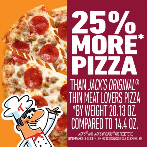 Tony's Pizzeria Style Crust Meat Trio Frozen Pizza Perspective: left