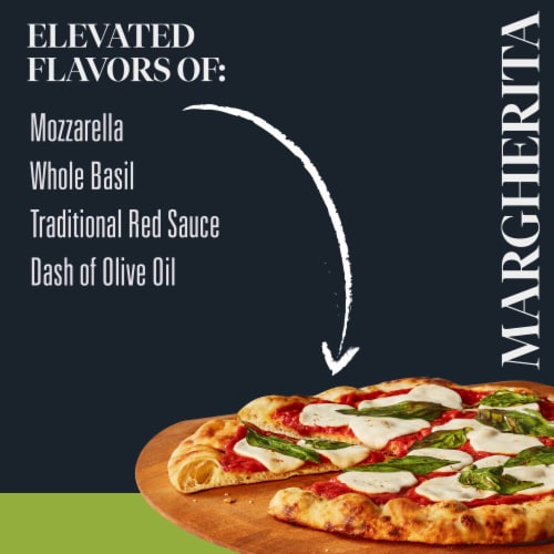 Hearth & Fire The Margherita Flame Fried Crust Frozen Pizza Perspective: left