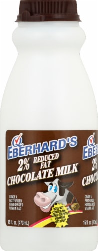 Eberhard's 2% Grab & Go Chocolate Milk Perspective: left