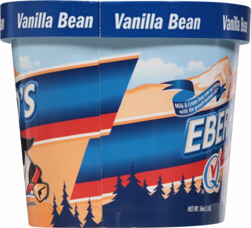 Eberhard's Vanilla Bean Ice Cream Tub Perspective: left