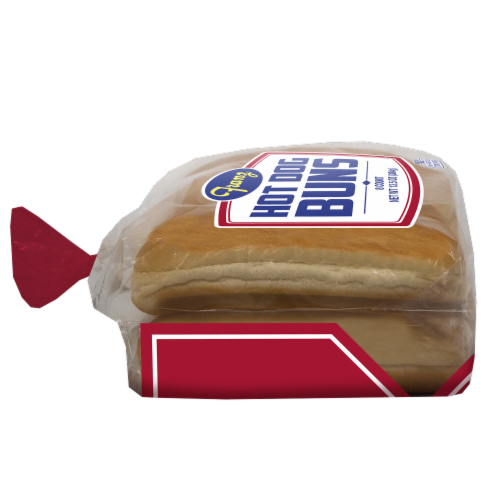 Franz Hot Dog Buns Perspective: left