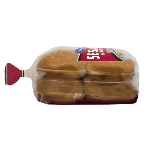 Franz® Sesame Hamburger Buns Perspective: left
