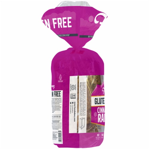 Franz Gluten Free Cinnamon Raisin Bread Perspective: left