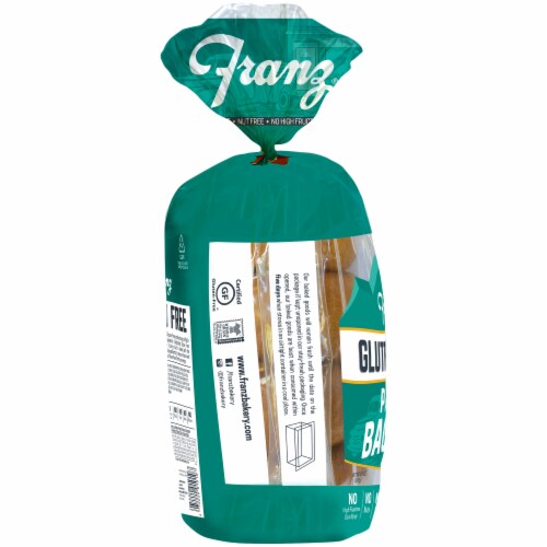 Franz® Gluten Free Plain Bagels Perspective: left