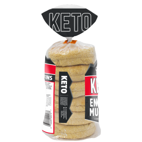 Franz® Keto English Muffins Perspective: left