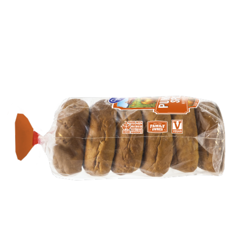 Franz® Pumpkin Spice Premium Bagels Perspective: left