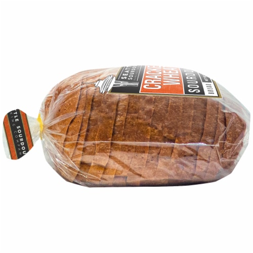 Seattle International Cracked Wheat Sourdough Bread Perspective: left
