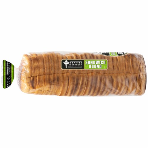 Seattle Sourdough Baking Company® Sandwich Round Sourdough Bread Perspective: left
