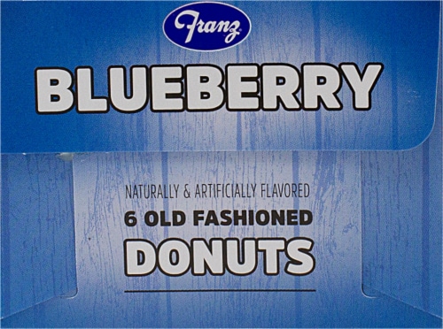 Franz® Blueberry Old Fashioned Donut Perspective: left