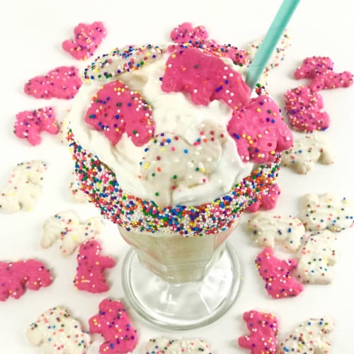 Franz Frosted Party Animal Cookies, 12 oz Bag Perspective: left