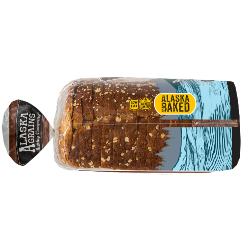 Alaska Grains™ Russian River 100% Whole Wheat Bread Perspective: left
