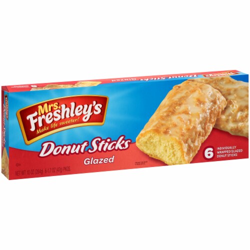 Mrs. Freshley's Glazed Donut Sticks Perspective: left