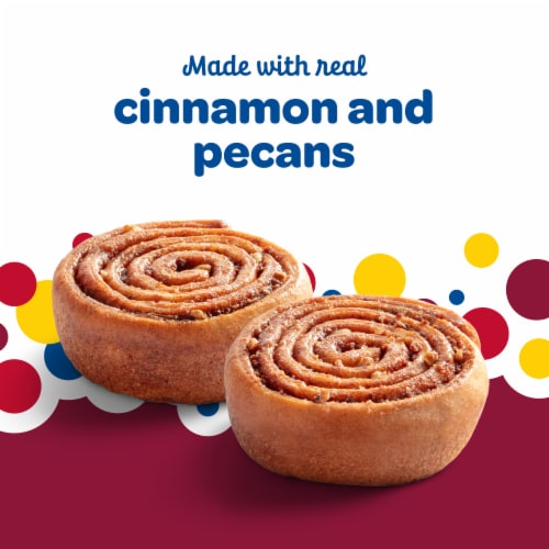 Wonder Cinnamon Twist, Cinnamon and Pecan Baked Pastry Rolls Perspective: left