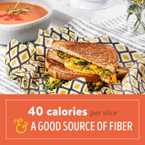 Nature's Own Life Keto Multigrain Bread, Net 1 Carb Sliced Multigrain Keto Bread, 16 oz Loaf Perspective: left