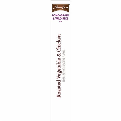 Near East Roasted Vegetable & Chicken Flavor Long Grain & Wild Rice Mix Perspective: left