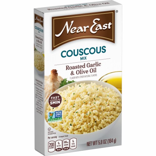Near East® Roasted Garlic & Olive Oil Couscous Mix Perspective: left