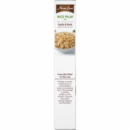 Near East® Garlic & Herb Rice Pilaf Mix Perspective: left