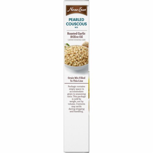 Near East® Roasted Garlic & Olive Oil Pearled Couscous Mix Perspective: left