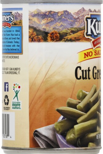 Kuner's Cut Green Beans - No Salt Added Perspective: left