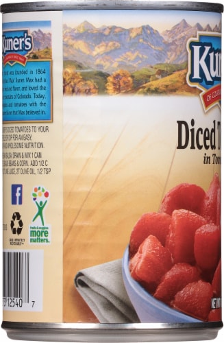Kuner's Diced Tomatoes Perspective: left