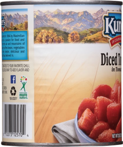 Kuner's Diced Tomatoes Perspective: left
