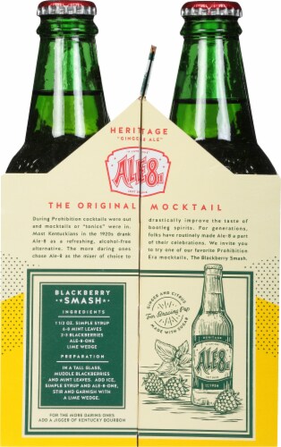 Ale-8-One® Ginger Ale Soda Perspective: left