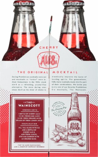Cherry Ale-8-One Soda Perspective: left