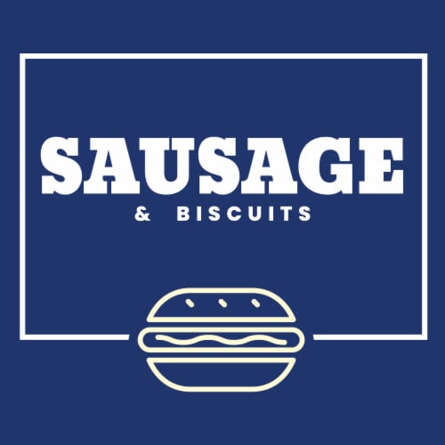Odom's Tennessee Pride Sausage And Biscuits Breakfast Sandwiches Perspective: left