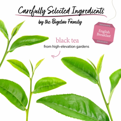 Bigelow® English Breakfast Black Tea Perspective: left