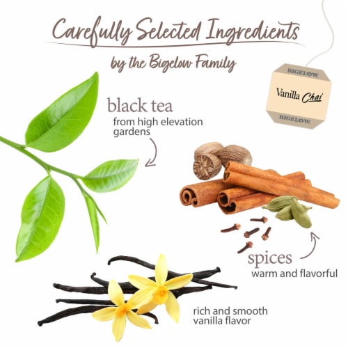 Bigelow® Vanilla Chai Black Tea Perspective: left