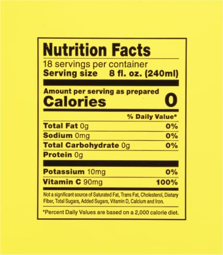 Bigelow Lemon & Echinacea Vitamin C Black Tea Bags Perspective: left