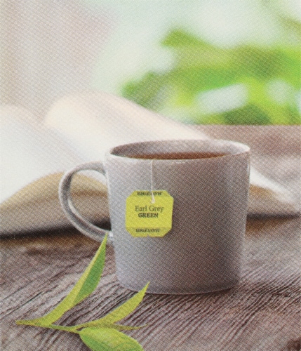Bigelow Earl Grey Green Tea Perspective: left