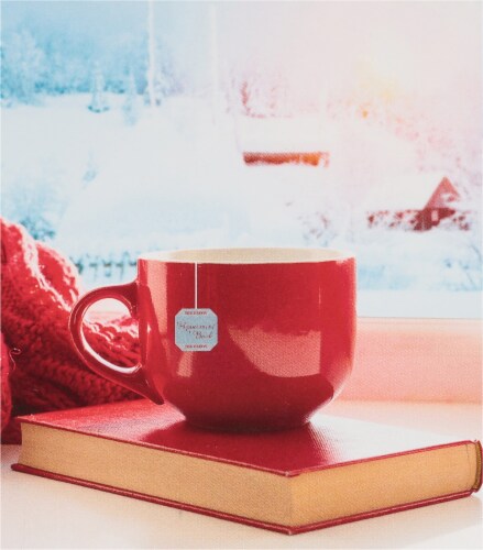 Bigelow® Peppermint Bark Caffeine Free Herbal Tea Bags Perspective: left