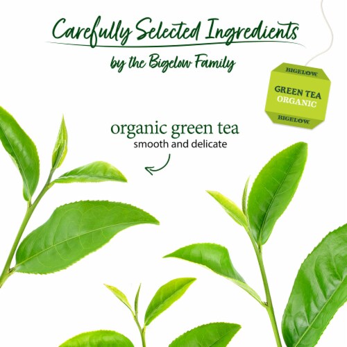 Bigelow® Organic Green Tea Bags Perspective: left