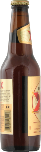 Dos Equis Amber Perspective: left
