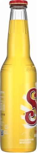 Sol Cerveza  Beer Bottle Perspective: left