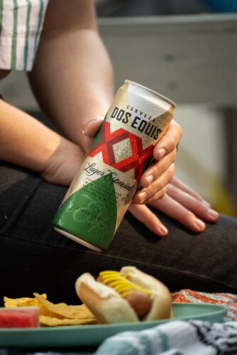 Dos Equis® Mexican Lager Craft Beer Perspective: left