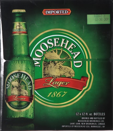 Moosehead Beer Perspective: left