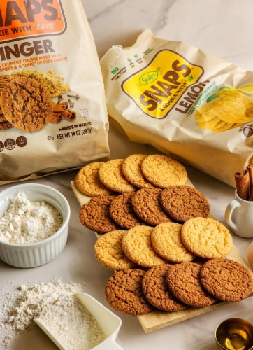 Stauffer's Ginger Snaps Perspective: left