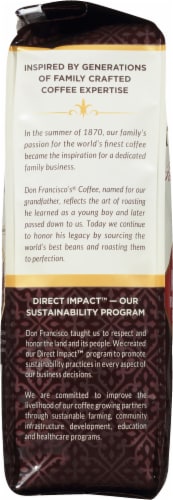Don Francisco's Coffee Family Reserve® Kona Blend Medium Roast Whole Bean Coffee Perspective: left