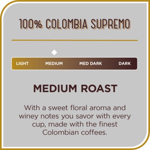 Don Francisco's® 100% Colombia Supremo Medium Roast Ground Coffee Perspective: left