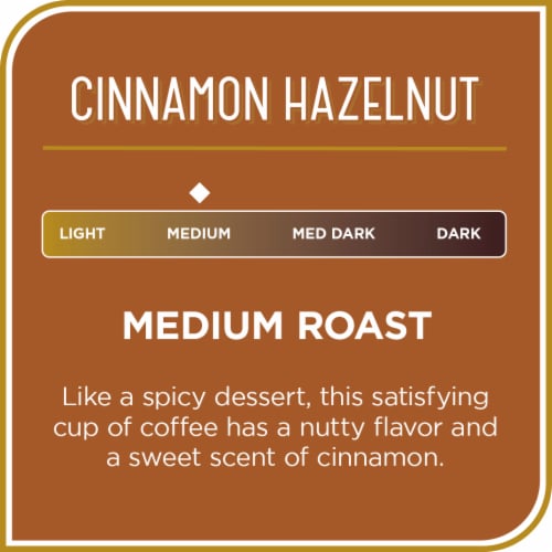 Don Francisco's® Coffee Cinnamon Hazelnut Medium Roast Ground Coffee Perspective: left