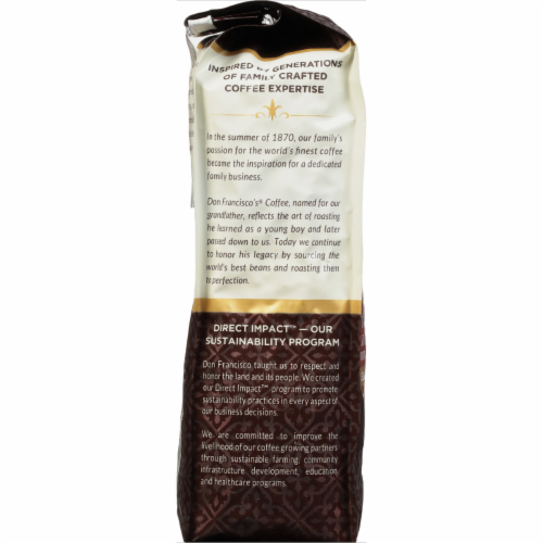 Don Francisco's® Kona Blend Medium Roast Whole Bean Coffee Perspective: left